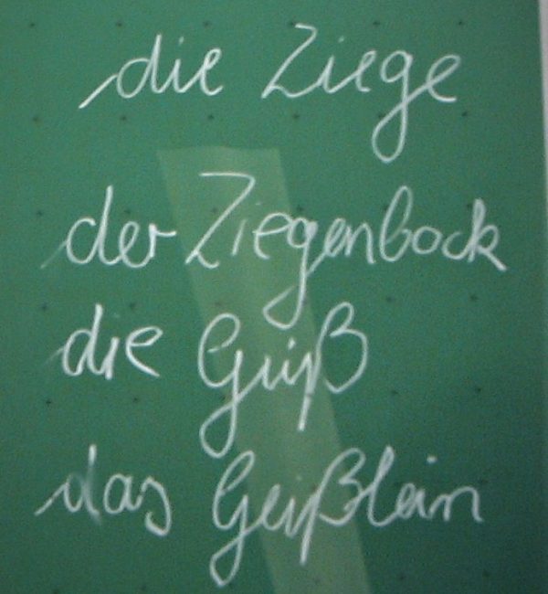 HandSchriftTIPPS - 3.13 Ziege